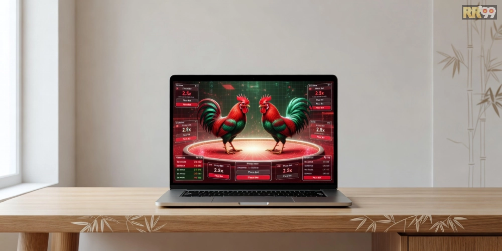 Minh họa khái niệm đá gà casino trực tiếp 69vn với hình ảnh trường gà hiện đại